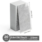 3D Wandfliesen Selbstklebend - Abziehen & Aufkleben Mosaik Wandpaneele - FUXLShop