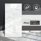 52x Marmor-Design PVC Wandsticker – Wasserfest & Abnehmbar für Bad, Küche & Wohnzimmer - FUXLShop