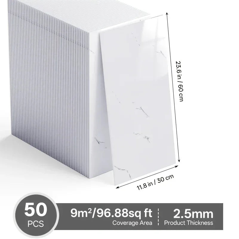 3D Wandfliesen Selbstklebend - Abziehen & Aufkleben Mosaik Wandpaneele - FUXLShop