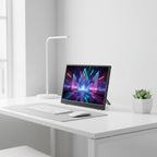 15,6 Zoll Portabler Monitor mit integriertem Standfuß – 1080P FHD IPS, 60Hz, USB-C – FUXLShop