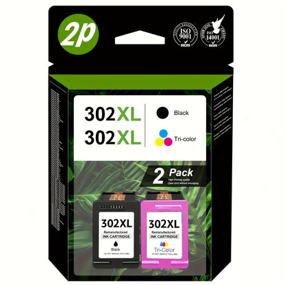 Multipack Druckerpatronen Ersatz für HP 302 / 302XL – kompatibel mit DeskJet, Envy & OfficeJet – Schwarz & Farbe – hohe Reichweite & klare Ausdrucke