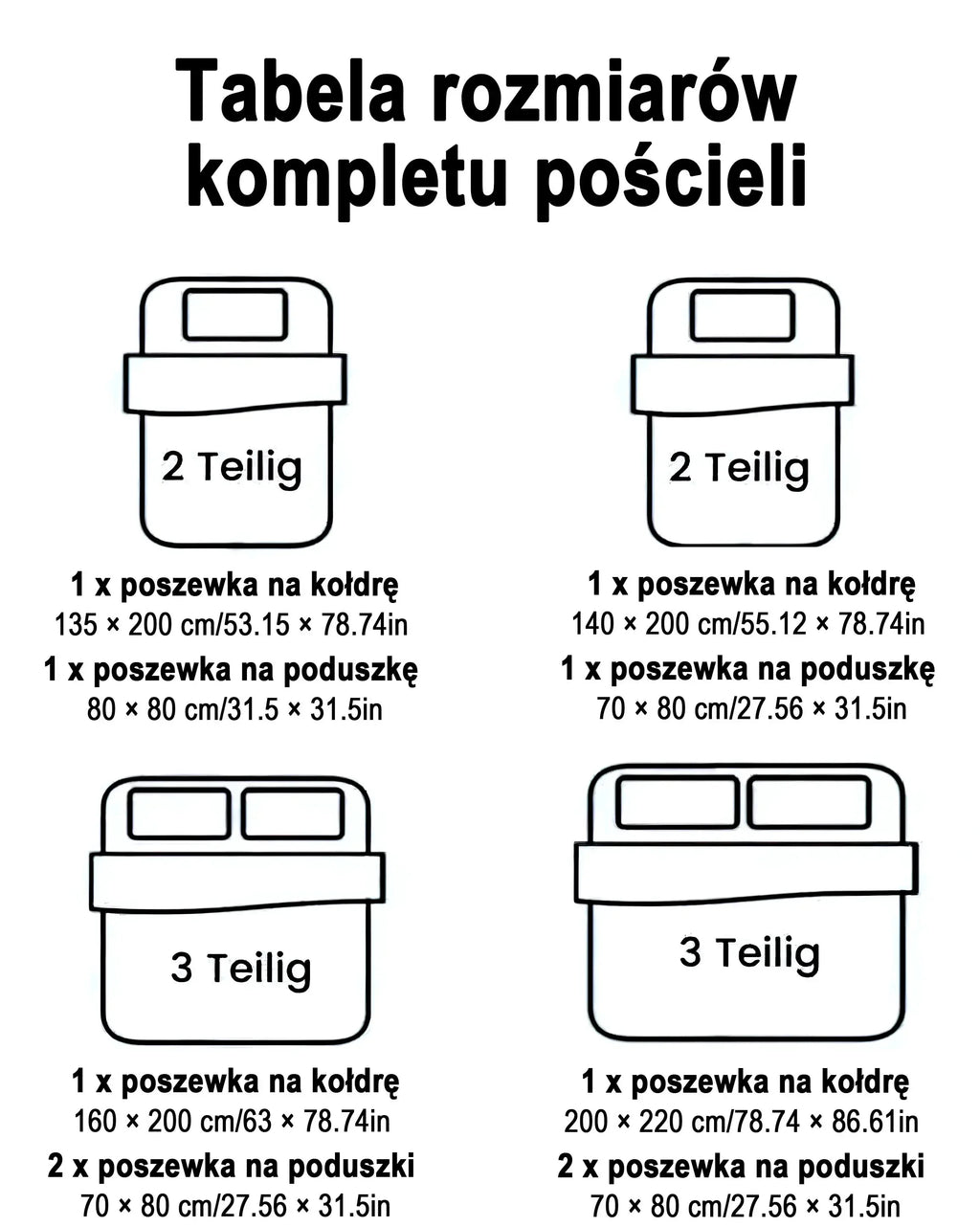 Bettwäsche-Set Nordic Blau-Grau Blatt-Motiv - 1 Bettbezug + 1-2 Kissenbezüge, Hochwertig Bedruckt (2-3 Teilig) - FUXLShop