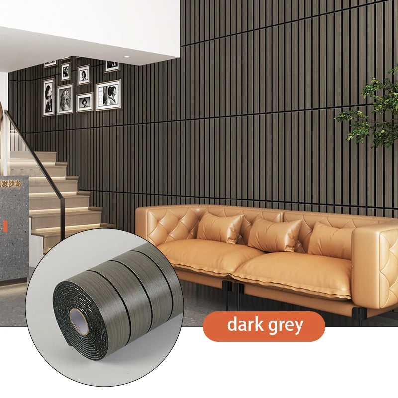 3D-Wandpaneel aus Sxp-Schaumstoff, selbstklebend, 40x300 cm, angebracht an Wohnzimmerdecke