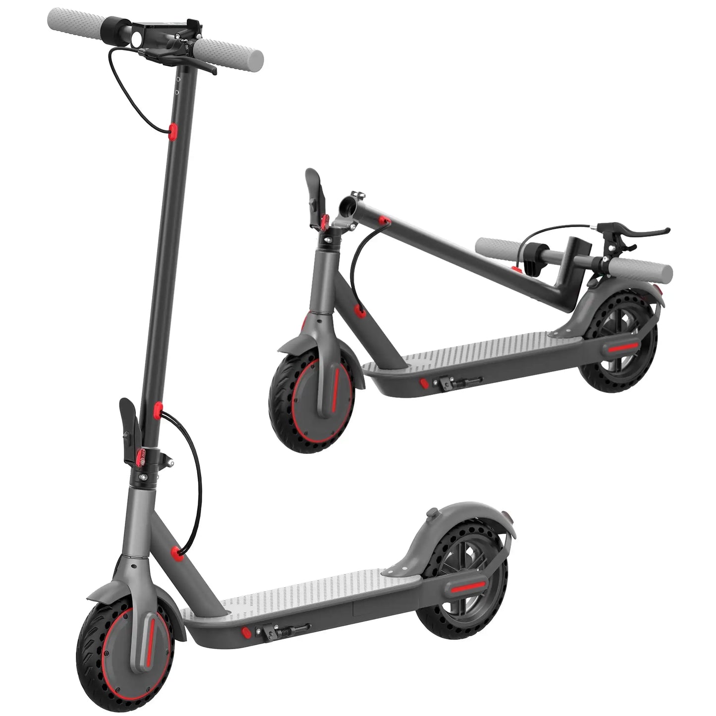 2025 Upgrade AOVOPRO Smart APP Elektroroller 350 W/500 W Leistungsstarker Motor 36 V/42 V 25–45 km Reichweite Erwachsene EScooter mit Doppelbremse