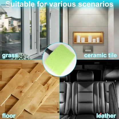 Autofenster-Reiniger-Bürstenset – Mikrofaser-Windschutzscheiben-Reinigungstool mit langem Griff, wiederverwendbar - FUXL-Shopify 