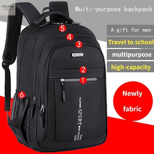 Business-Reiserucksack mit großer Kapazität, wasserdichter Freizeit-Reiserucksack - FUXL-Shopify 