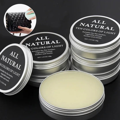 FUXL Nerzöl Creme 30ml & 100ml - Lederpflege für Schuhe, Taschen und Accessoires - FUXL-Shopify
