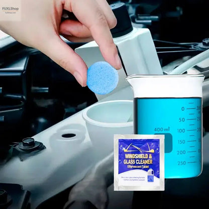 Glass Water Effervescent Film Wiper Solid Concentrate Four Seasons Universal Strong Anti-freeze Wiper Essence Zero Shellac - FUXL-Shopify 
