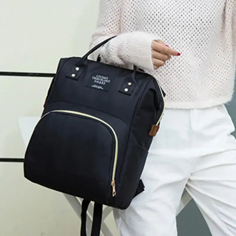 Large-Capacity-Canvas-Mommy-Bag-Multifunctional-Baby-Bottle-Thermal-Insulation-Travel-Storage-Bag-Fashion-Mommy-Bag-Hanging-Bag-FUXL-Shopify-44169329 - FUXLShop