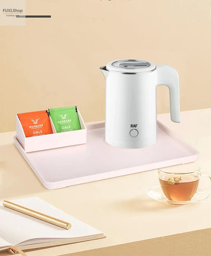 RAF Reise-Wasserkocher 0.8L – Edelstahl, schnelles Aufkochen & automatische Abschaltung für Hotel, Reise & Zuhause - FUXL-Shopify 
