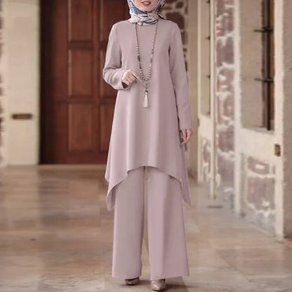 Muslimisches Damen-Zweiteiler-Set – Pullover & Hose | Modest Fashion