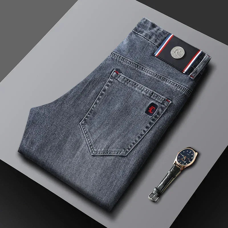 Herren Slim Fit Jeans Straight Leg - Business Casual Denim - FUXLShop