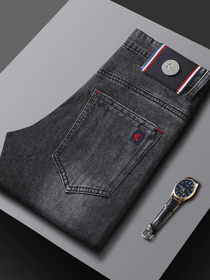 Herren Slim Fit Jeans Straight Leg - Business Casual Denim - FUXLShop