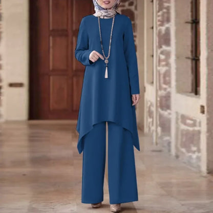 Muslimisches Damen-Zweiteiler-Set – Pullover & Hose | Modest Fashion
