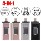 4-in-1 OTG USB 3.0 Flash Drive  – Speicherstick für iPhone & Android