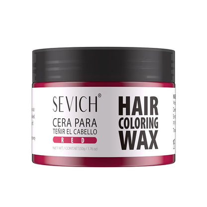Sevich Temporäres Haarfärbewachs – 13 Farben, Styling & Färbepaste für Kinder & Erwachsene, DIY Haarfarbe, auswaschbar, langanhaltend, 50g