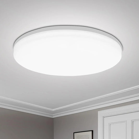 Round LED Ceiling Light Modern Home Decorative Ceiling Lighting Fixture 18/24/36/48W Living Room Bedroom Indoor Kitchen Lighting - FUXL-Shopify 