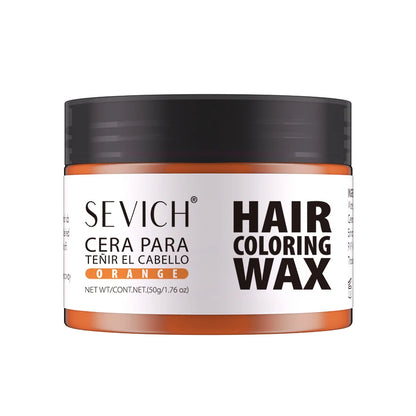 Sevich temporäres Haarfärbewachs in Orange, 50g, ideal für gründliche Styling- und Färbeanwendungen.