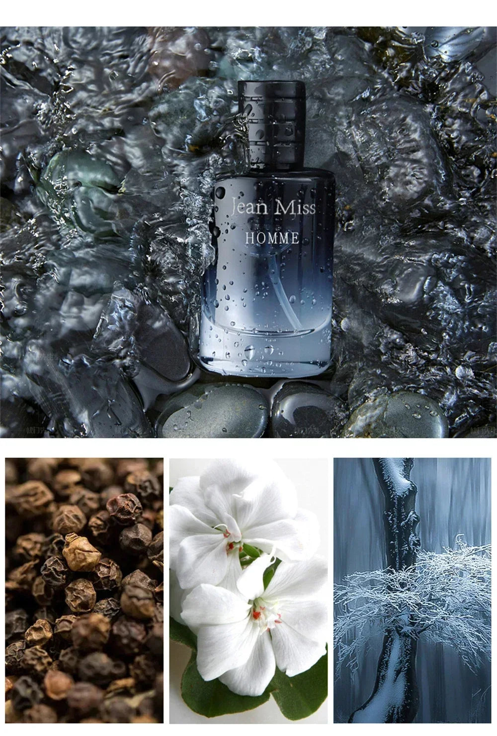 Hohe Qualität Männer Parfüm Hombre Geschenk Box 3 stücke Set 90 ml Kölnischwasser Duft Faszination Mann Parfüme Masculinos Dauerhafte parfüm Heren