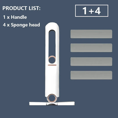 8/24Pcs Mini Squeeze Mop Mini Mopp Schreibtisch Küche Auto Sauber Werkzeuge Mops mit Selbst-quetschen Falten hause Reinigung Boden Waschen Mops - FUXL-Shopify 
