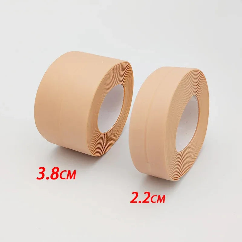 Selbstklebendes PVC-Dichtungsband 3,2m – Wasserdicht für Bad, Dusche & Küche