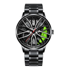 Herren Quarzuhr mit Edelstahlband – Modische Sportuhr 40mm Zifferblatt – FUXLShop
