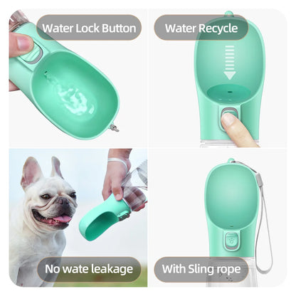 Holapet Hundenapf Trinkflasche – Auslaufsicherer Outdoor-Wasserspender für Hunde & Katzen - FUXL-Shopify 