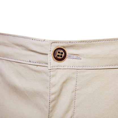 2025 neue Sommer 100% Baumwolle Solide Shorts Männer Hohe Qualität Casual Business Social Elastische Taille Männer Shorts 10 Farben Strand shorts - FUXL-Shopify 