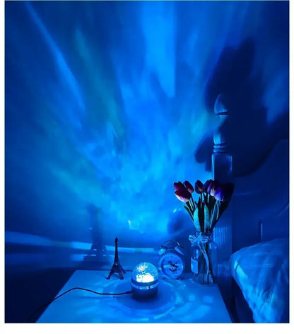 LED-Galaxie Projektor Licht mehrfarbige Fernbedienung für Schlafzimmer Dekoration Weihnachts stern Projektor Nachtlicht Neujahrs geschenk - FUXL-Shopify 