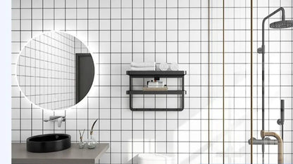 20 Meter selbstklebende Tapete für Badezimmer, wasserfeste Aufkleber, WC - Wandrenovierung, formaldehydfrei, Küchendekoration, Wandaufkleber - FUXL - Shopify