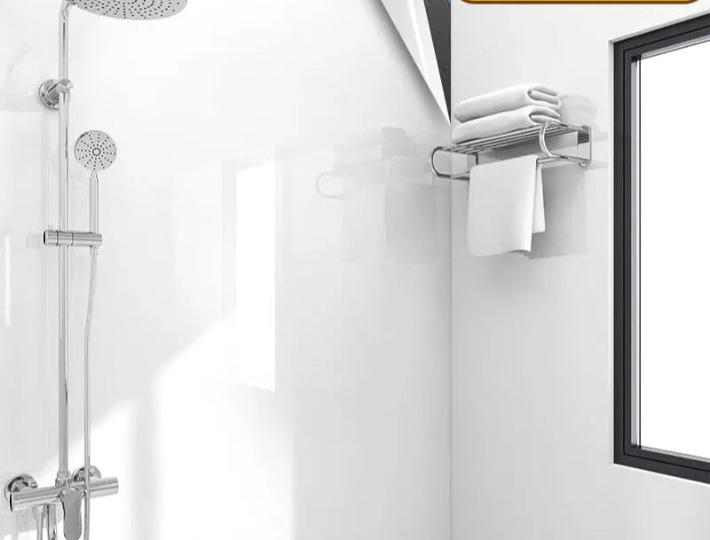 20 Meter selbstklebende Tapete für Badezimmer, wasserfeste Aufkleber, WC-Wandrenovierung, formaldehydfrei, Küchendekoration, Wandaufkleber