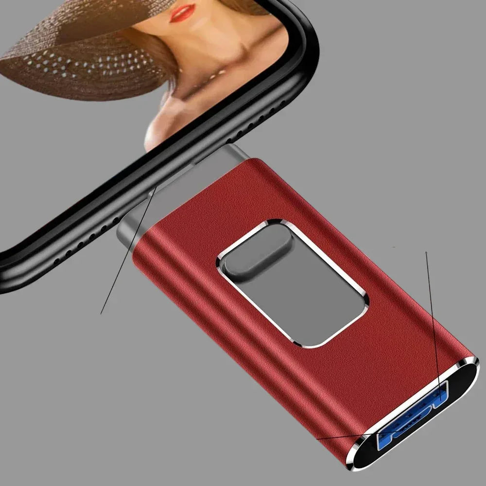 USB-Stick 2TB 1TB 512GB 256GB – High Speed für iPhone, Android & PC - FUXLShop