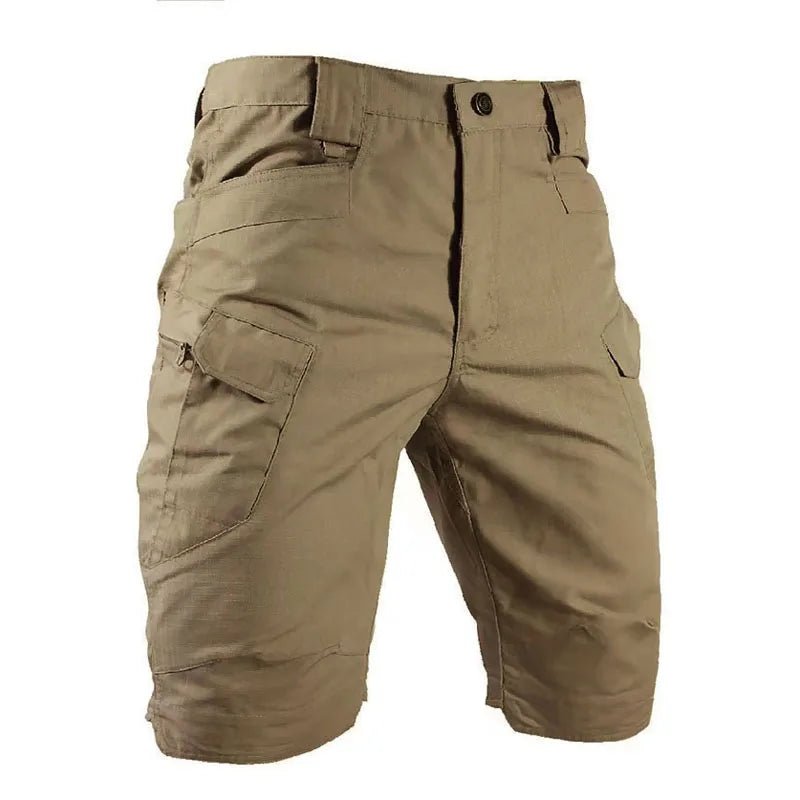 Urban Military Tactical Shorts für Herren, wasserdicht, verschleißfest, Cargo-Shorts für den Außenbereich, schnell trocknend, mehrere Taschen, Übergröße, Wanderhose