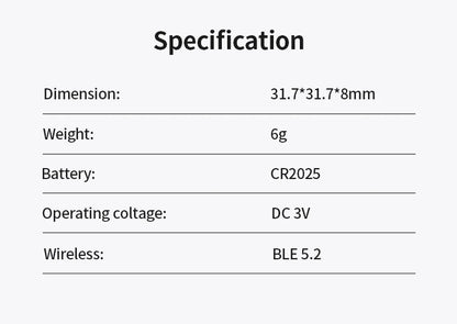 4/3/2/1 Pack Anti-Lose Tracker für Apple Airtag Ersatz über Find My Bluetooth GPS Tracker für Gepäck IOS MFi Key Finder - FUXL-Shopify 