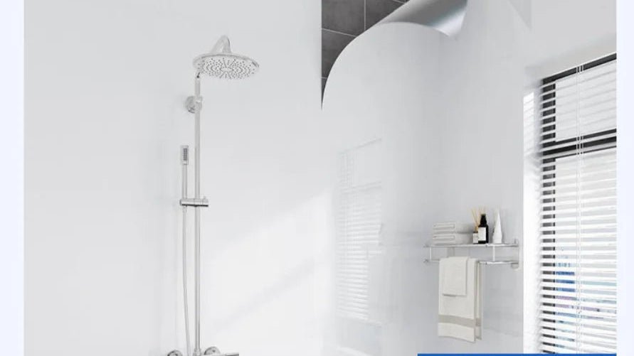 20 Meter selbstklebende Tapete für Badezimmer, wasserfeste Aufkleber, WC-Wandrenovierung, formaldehydfrei, Küchendekoration, Wandaufkleber