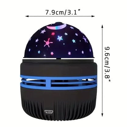 LED-Galaxie Projektor Licht mehrfarbige Fernbedienung für Schlafzimmer Dekoration Weihnachts stern Projektor Nachtlicht Neujahrs geschenk - FUXL-Shopify 