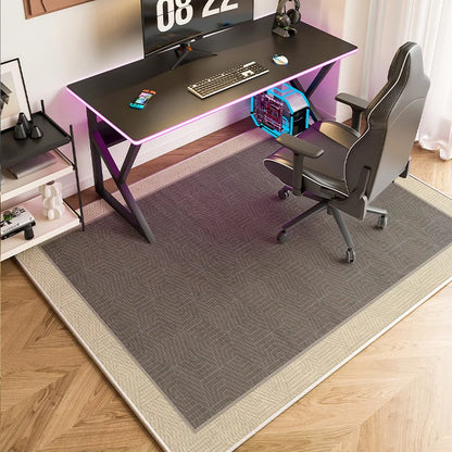 VIKAMA Drehbare Computerstuhlmatte, Schalldämmung des Gaming-Stuhls, Fußpolster für Schlafzimmer und Arbeitszimmer, Heimdekoration