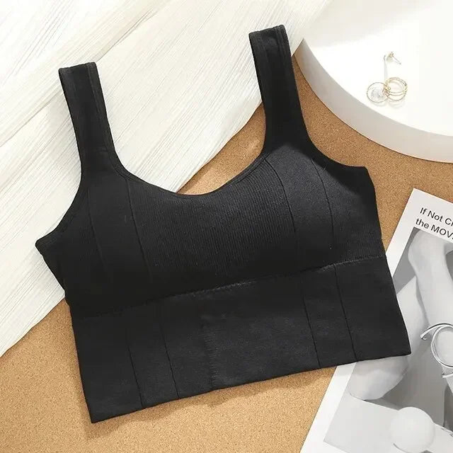 Atmungsaktive Sport-Bh Anti-Schweiß Fitness Top Frauen Nahtlose Yoga Bh Stoßfest Crop Top Push-Up Sport Bh Gym workout Top
