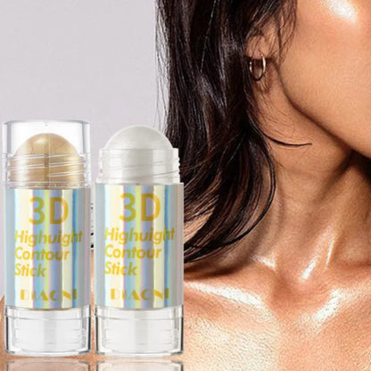 6 farben 3D Gesicht Erhellen Highlighter Bar Kosmetische Gesicht Kontur Bronzer Schimmer Highlighter Stick Concealer Creme Make-Up-tool - FUXL-Shopify 