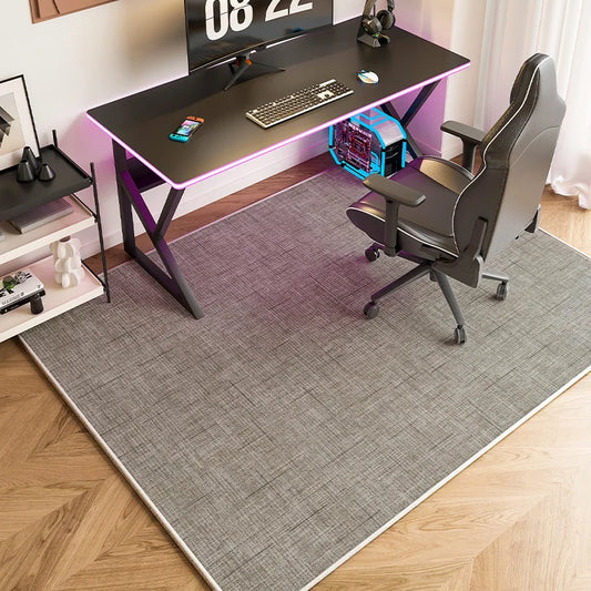 VIKAMA Drehbare Computerstuhlmatte, Schalldämmung des Gaming-Stuhls, Fußpolster für Schlafzimmer und Arbeitszimmer, Heimdekoration