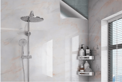 20 Meter selbstklebende Tapete für Badezimmer, wasserfeste Aufkleber, WC - Wandrenovierung, formaldehydfrei, Küchendekoration, Wandaufkleber - FUXL - Shopify