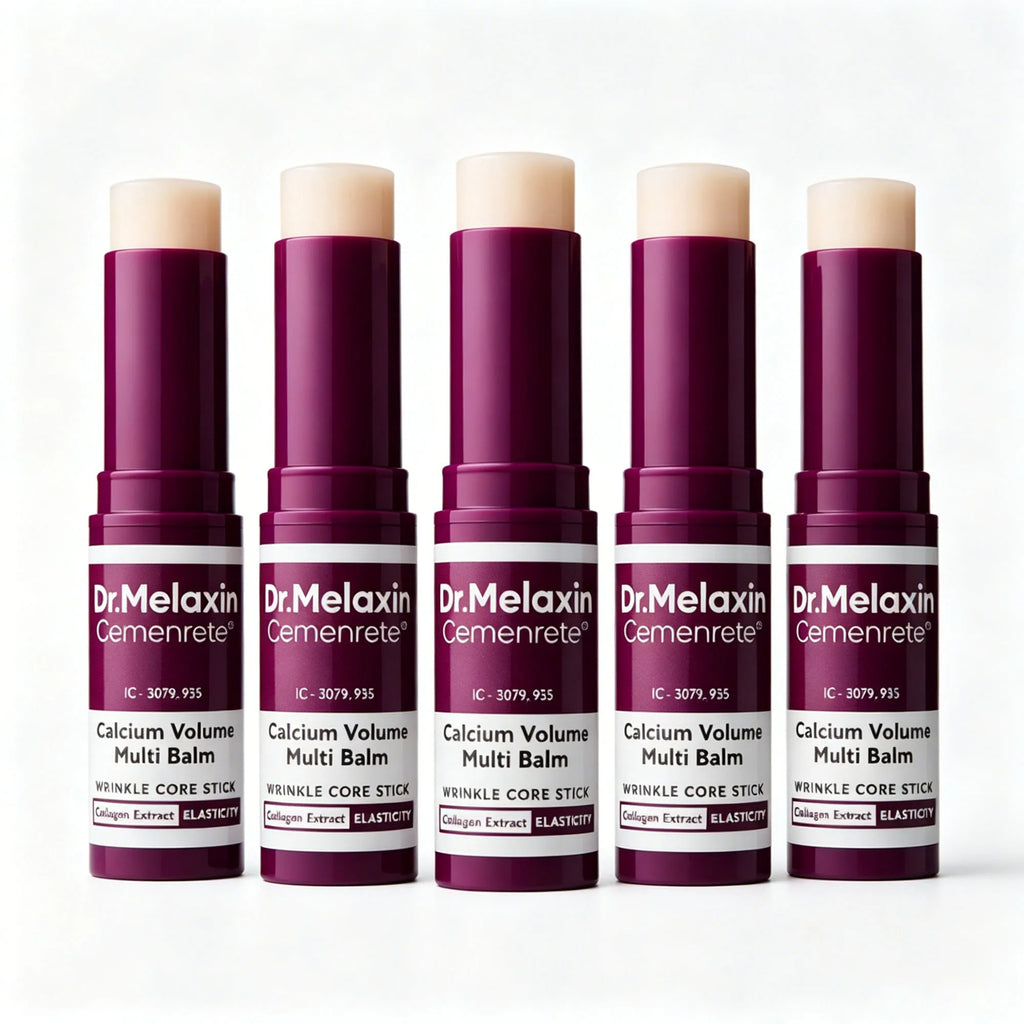 Korea Calcium Feuchtigkeitsstift 9g – 5er Set, Lippenpflege & Augenpflege
