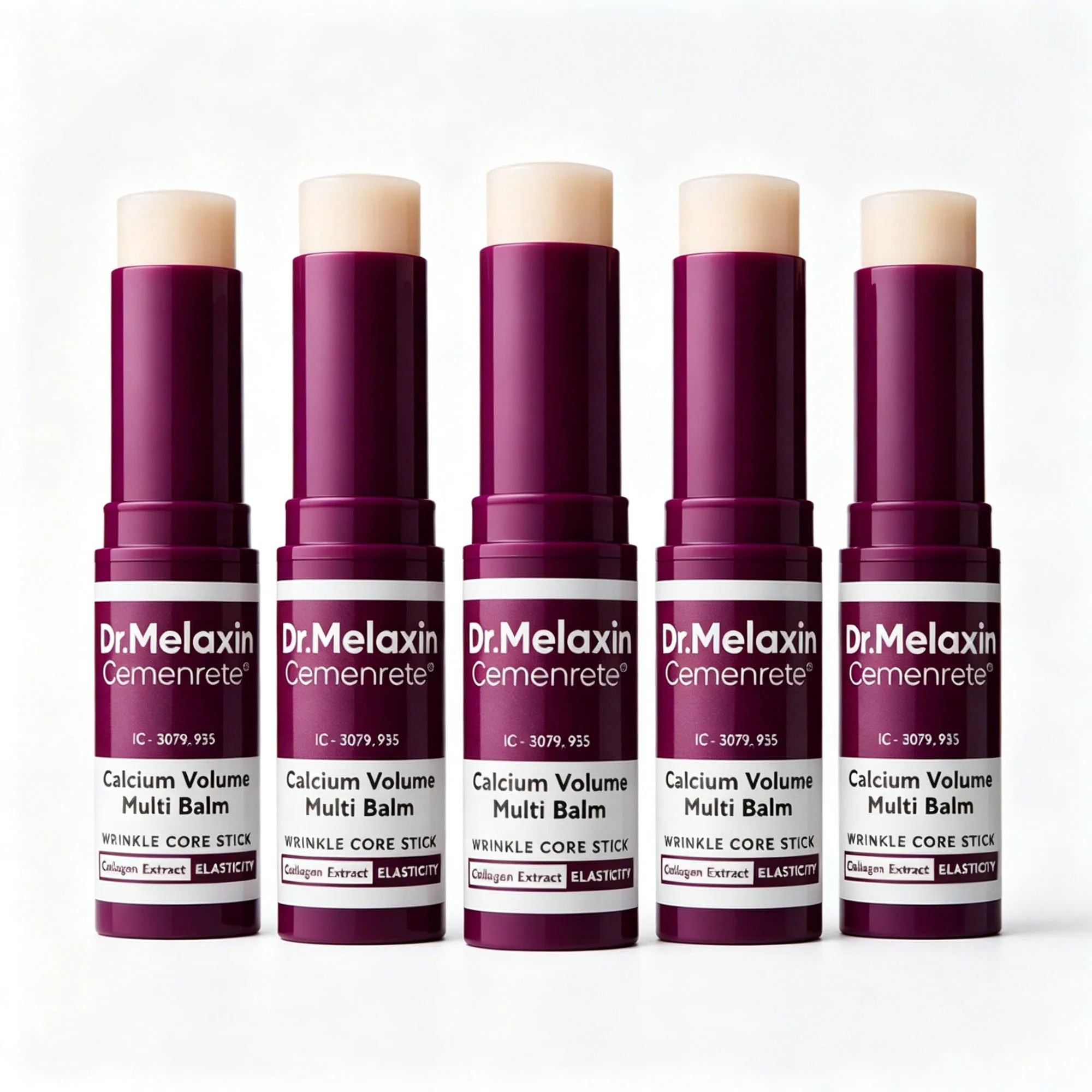 Korea Calcium Feuchtigkeitsstift 9g – 5er Set, Lippenpflege & Augenpflege
