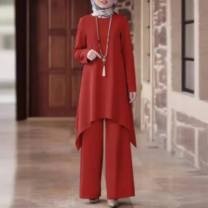 Muslimisches Damen-Zweiteiler-Set – Pullover & Hose | Modest Fashion