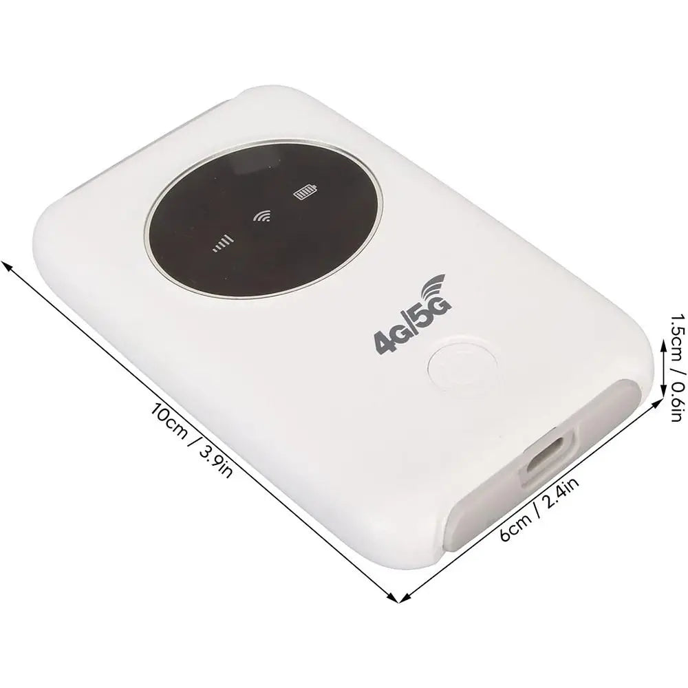 Pocket WiFi Router 4G/5G – Europäische & Asiatische Version, USB-betrieben, kompaktes Design

