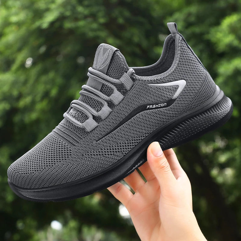 Herrenschuhe, lässiger Sneaker, atmungsaktiver Mesh-Sneaker, rutschfeste Herren-Sommer-Sneaker, günstiger Schuhabstand, Herrenschuhe