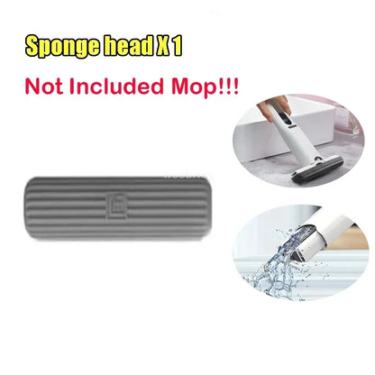 Schwamm Stroh Reinigung Kleine Reiniger Mini Mopp Leistungsstarke Squeeze Falten Hause Selbst-quetschen Boden Waschen Mops Saubere Werkzeuge - FUXL-Shopify 