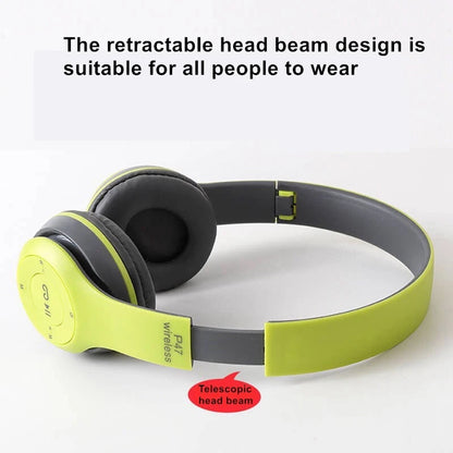 Stereo P47 Headset 5,0 Bluetooth Headset Falt serie Wireless Sportspiel Headset für iPhone Xiaomi - FUXL-Shopify 