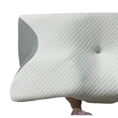 Schlaf-Memory-Kissen, Schmetterlings-Memory-Schaum-Nackenkissen, konturierter Schlaf zur Linderung von Nackenschmerzen, Bauchunterstützung, bequemes Kissen