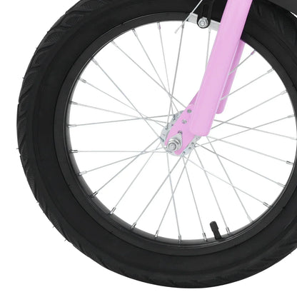 Kinderfahrrad 16 Zoll mit LED-Licht & Stützrädern – Höhenverstellbar für Kinder 5-8 Jahre, bis 60 kg belastbar - FUXLShop